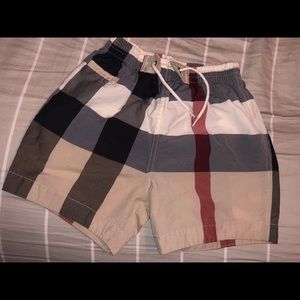 Burberry baby swim trunks